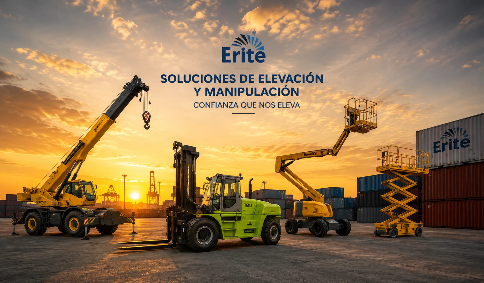 Equipo Erite en faena industrial