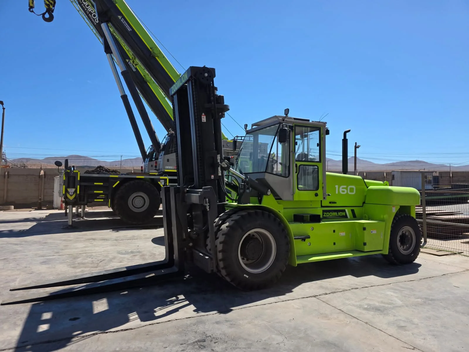 Grúa horquilla Zoomlion 16 Ton Erite